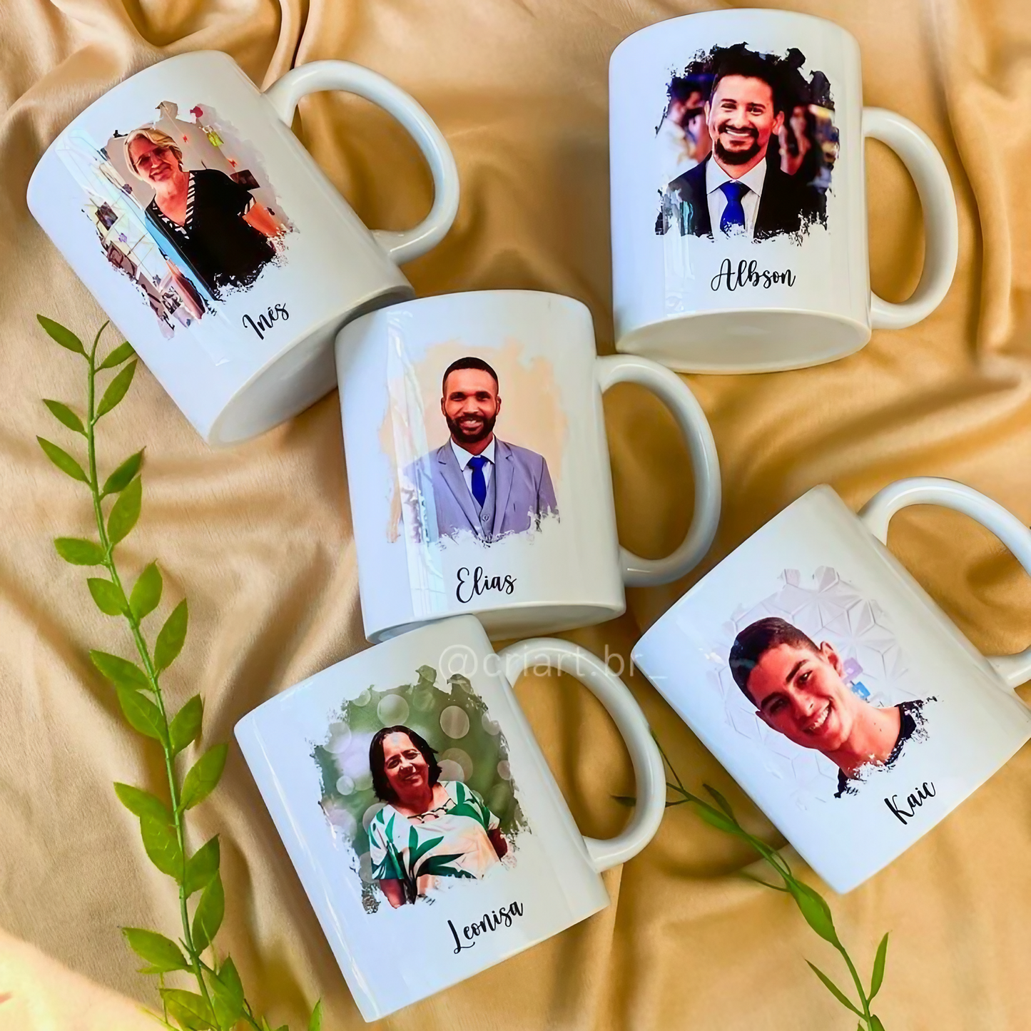 White Photo Mug Customized Picture with your Design Printing | High Quality Printing!!