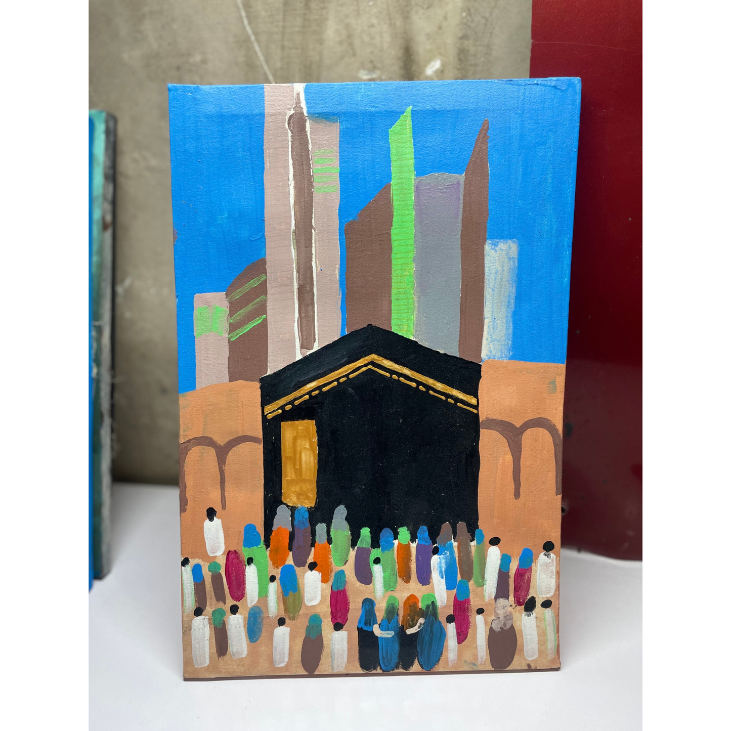 Handmade Calligraphy Painting Frame | Canvas