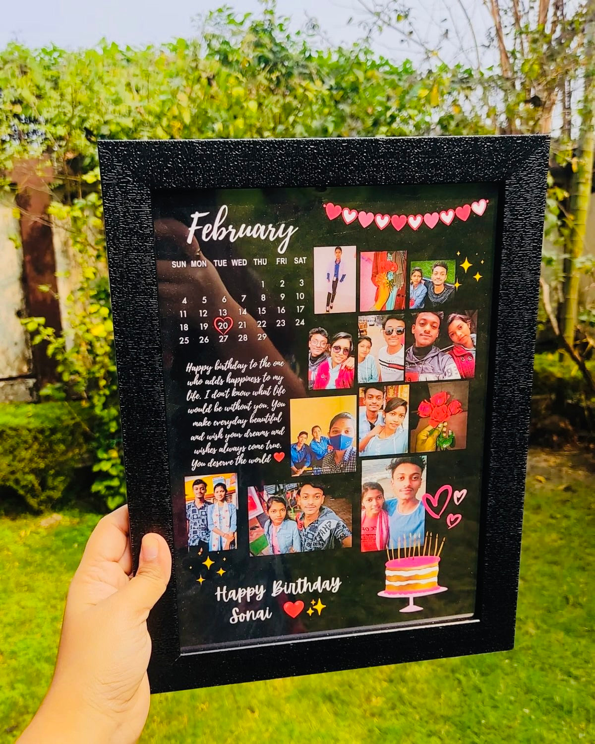 CUSTOMIZED PHOTO FRAME