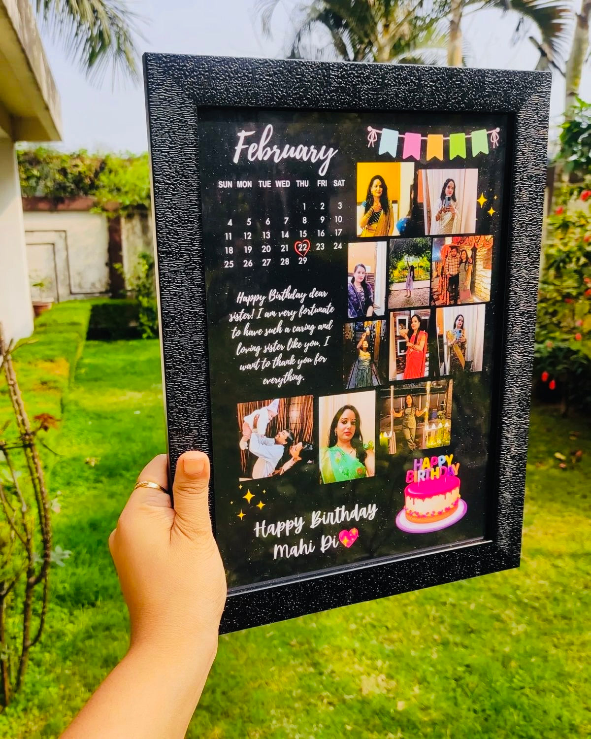 CUSTOMIZED PHOTO FRAME