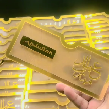 Eidi Envelope With Name Engraved