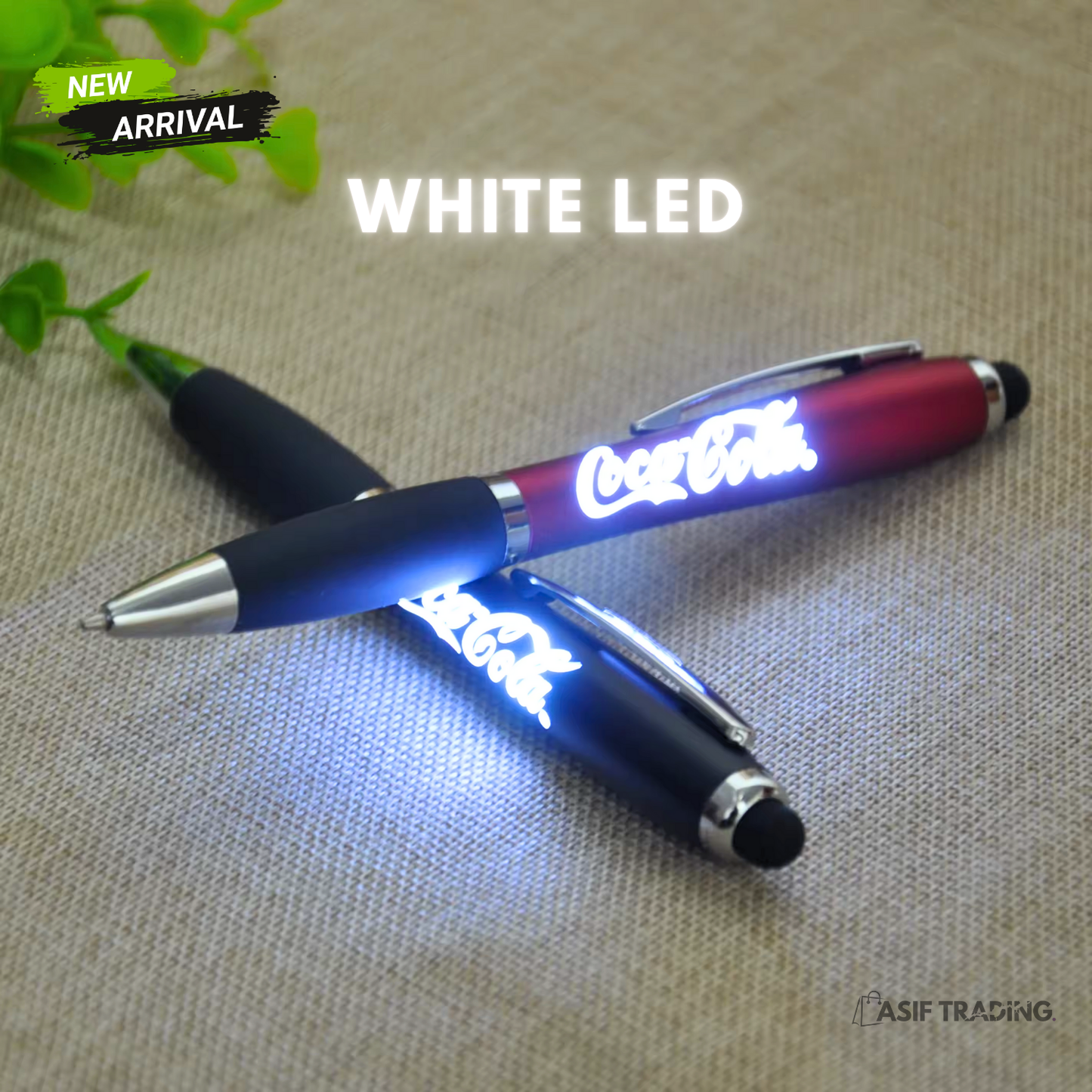 Customized Name Engraved Pen with Neon Light